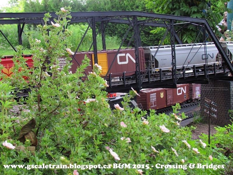 GScale Train Fun Crossing & Bridges in GScale Train Garden Railway